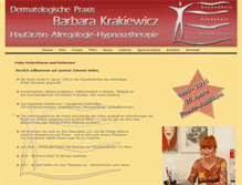 Tablet Screenshot of hautarzt-kleve.de